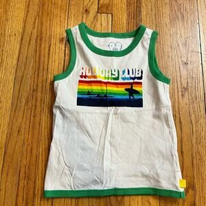 Little Bird Shirt Toddler 3-4 Rainbow Tshirt Tank Holiday